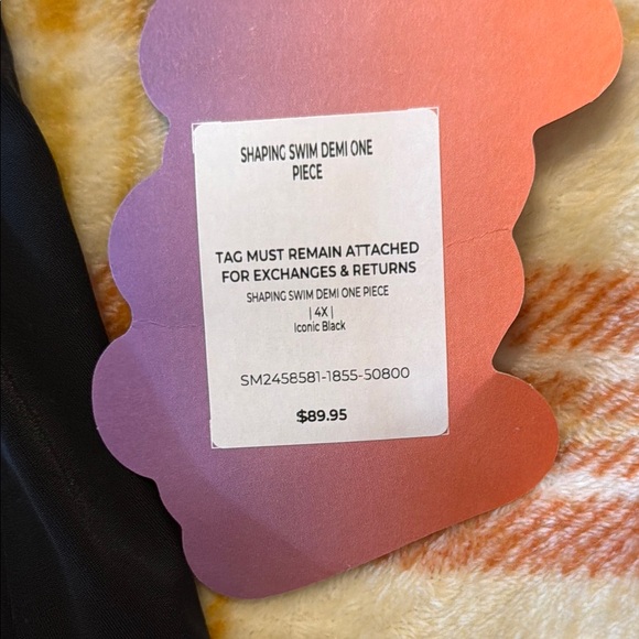 YITTY Elegant Black One-Piece Swimsuit - Picture 2 of 5